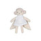 Fabelab bear pocket friend plush toy - organic cotton stuffed animal